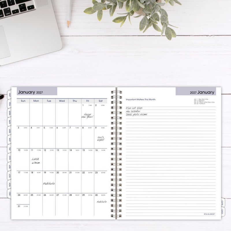 AT-A-GLANCE 2026 Planner Refill, Weekly & Monthly, 7"" x 8.75"", Medium, Executive, DayMinder, Refill for G545 Line Planners (G5455026) - Image 3